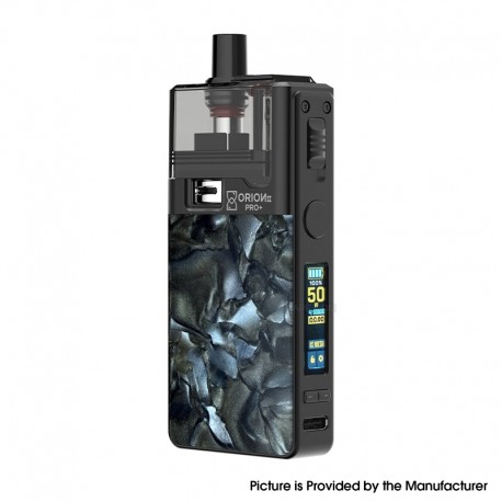 [Ships from Bonded Warehouse] Authentic LVE Orion II Pro Plus 50W Pod Mod Kit - Black Anthracite, Standard Pod Cartridge Kit