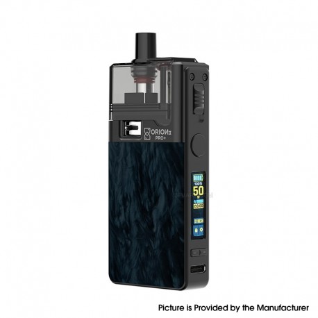 [Ships from Bonded Warehouse] Authentic LVE Orion II Pro Plus 50W Pod Mod Kit - Black Dark Matter, Standard Pod Cartridge Kit