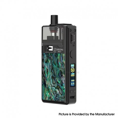[Ships from Bonded Warehouse] Authentic LVE Orion II Pro Plus 50W Pod Mod Kit - Black Abalone, Standard Pod Cartridge Kit