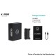 Authentic Ambition Mods K1 DNA60 60W VW Box Mod - Silver Black, VW 1~60W, 1 x 18650, Evolv DNA60 Chipset
