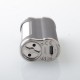 Authentic Ambition Mods K1 DNA60 60W VW Box Mod - Silver Black, VW 1~60W, 1 x 18650, Evolv DNA60 Chipset