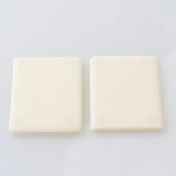 RekaVape Replacement Cover Panel Plate for LVE Orion 2 II / LVE Orion 2 II Pro Pod System - Beige, Moyard Pattern, POM (2 PCS)
