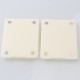 RekaVape Replacement Cover Panel Plate for LVE Orion 2 II / LVE Orion 2 II Pro Pod System - Beige, Moyard Pattern, POM (2 PCS)