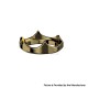 Authentic Thunder Cloud X Monarchy iDot RBA Replacement Decorative Crown Accessory - Gold