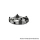 Authentic Thunder Cloud X Monarchy iDot RBA Replacement Decorative Crown Accessory - Chrome