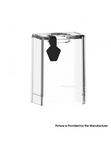 Authentic Thunder Cloud X Monarchy iDot RBA Replacement Clear Tank Tube - Translucent, PCTG