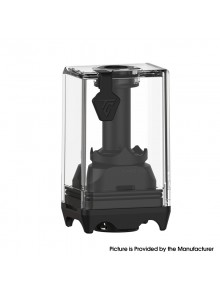 Authentic Thunder Cloud iDot RBA Tank Kit for dotAIO platform - Matte Black, 3.8ml, 6 x Pins 3.7 / 3.0 / 2.6 / 2.0 / 1.5 / 1.0mm