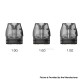 [Ships from Bonded Warehouse] Authentic VOOPOO Vmate Cartridge V4 for Vmate / V.THRU Pro Kit 3ml - 1.0ohm, Top Filling (3 PCS)