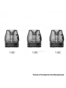[Ships from Bonded Warehouse] Authentic VOOPOO Vmate Cartridge V4 for Vmate / V.THRU Pro Kit 3ml - 1.0ohm, Top Filling (3 PCS)
