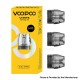 [Ships from Bonded Warehouse] Authentic VOOPOO Vmate Cartridge V4 for Vmate / V.THRU Pro Kit 3ml - 1.0ohm, Top Filling (3 PCS)