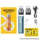 [Ships from Bonded Warehouse] Authentic VOOPOO Vmate Max 2 30W Pod System Kit - Luxury Black, 2100mAh, 3ml, 0.4ohm / 0.7ohm