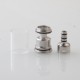 RekaVape Replacement Top Refilling Tank Tube Kit for NFGTA Style RTA - Silver, 3.0ml