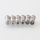 Rekavape NFGTA Style RTA Atomizer - Silver, 3ml, Air Pin 1.0, 1.2, 2.0, 2.5, 3.0, 4.0, 4.5mm, 22mm Diameter