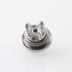 Rekavape NFGTA Style RTA Atomizer - Silver, 5ml, Air Pin 1.0, 1.2, 2.0, 2.5, 3.0, 4.0, 4.5mm, 22mm Diameter