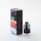 Authentic MECHVAPE X Nitrous Pocket 80W Box Mod Starter Kit - VHS Dynamics Black, VW 5~80W, 1 x 18650