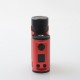 Authentic MECHVAPE Paramour V2 100W VW SBS Box Mod - Black Red, VW 5~100W, 1 x 18650 / 21700