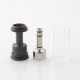 RekaVape Replacement Top Refilling Tank Tube Kit for NFGTA Style RTA - Black, 5.0ml