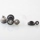 Rekavape NFGTA Style RTA Atomizer - Black, 5ml, Air Pin 1.0, 1.2, 2.0, 2.5, 3.0, 4.0, 4.5mm, 22mm Diameter