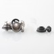 Rekavape NFGTA Style RTA Atomizer - Black, 5ml, Air Pin 1.0, 1.2, 2.0, 2.5, 3.0, 4.0, 4.5mm, 22mm Diameter