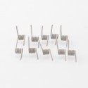 Authentic Thunder Cloud iDot Ni80 Pre-Built Coil 2-Core Clapton Coil - Opposite, 0.32ohm, 26Ga x 2 + 38Ga (10 PCS)