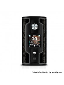 [Ships from Bonded Warehouse] Authentic YiHi SXmini G Class V2 200W VW Box Mod -Matte Black / Black Phoenix, 10~200W, 2 x 18650