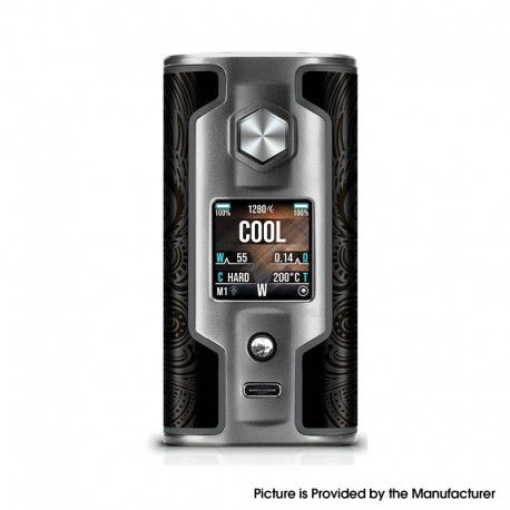 [Ships from Bonded Warehouse] Authentic YiHi SXmini G Class V2 200W VW Box Mod -Space Gray / Black Phoenix, 10~200W, 2 x 18650