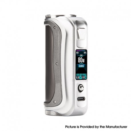 [Ships from Bonded Warehouse] Authentic YiHi SXmini SL Class V2 100W VW Box Mod - Mystic Grey, 5~100W, 1 x 18650 / 20700 / 21700