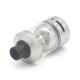 NarVa Style RTA Rebuildable Tank Atomizer - Silver, 316SS + PCTG, 22mm Diameter