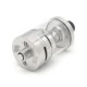 NarVa Style RTA Rebuildable Tank Atomizer - Silver, 316SS + PCTG, 22mm Diameter