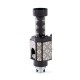 SXK Monarchy The Crown Minimal RBA (TC Mini) Style RBA Bridge for Billet / Boro Box Mod - Black Pattern