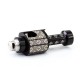 SXK Monarchy The Crown Minimal RBA (TC Mini) Style RBA Bridge for Billet / Boro Box Mod - Black Pattern