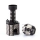 SXK Monarchy The Crown Minimal RBA (TC Mini) Style RBA Bridge for Billet / Boro Box Mod - Black Pattern