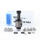 SXK Monarchy The Crown Minimal RBA (TC Mini) Style RBA Bridge for Billet / Boro Box Mod - Black Pattern