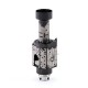 SXK Monarchy The Crown Minimal RBA (TC Mini) Style RBA Bridge for Billet / Boro Box Mod - Black D Pattern