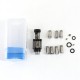 SXK Monarchy The Crown Minimal RBA (TC Mini) Style RBA Bridge for Billet / Boro Box Mod - Black D Pattern