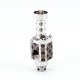 SXK Monarchy The Crown Minimal RBA (TC Mini) Style RBA Bridge for Billet / Boro Box Mod - Silver Pattern