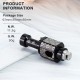 SXK Monarchy The Crown Minimal RBA (TC Mini) Style RBA Bridge for Billet / Boro Box Mod - Silver Pattern