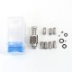 SXK Monarchy The Crown Minimal RBA (TC Mini) Style RBA Bridge for Billet / Boro Box Mod - Silver Pattern