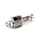 SXK Monarchy The Crown Minimal RBA (TC Mini) Style RBA Bridge for Billet / Boro Box Mod - Silver D Pattern