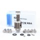 SXK Monarchy The Crown Minimal RBA (TC Mini) Style RBA Bridge for Billet / Boro Box Mod - Silver Y Pattern