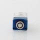 Authentic Veepon Tita RBA Tank Kit for DotAio / Tita AIO - Blue, 5 PCS Pins 1.0, 1.5, 2.0, 2.5, 3.0mm, 3.0ml
