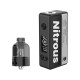 Authentic MECHVAPE X Nitrous Pocket 80W Box Mod Starter Kit - Nitro Access Black, VW 5~80W, 1 x 18650
