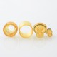 Authentic Long Lucifer RTA Replacement Accessories - Brown, PEI