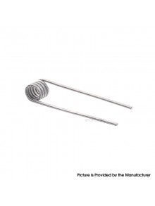 [Ships from Bonded Warehouse] Authentic Coilology Pre-built MTL Clapton Coil - 28 / 40GA, SS316L, 7/6lp, 0.62ohm (10 PCS)
