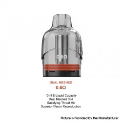[Ships from Bonded Warehouse] Authentic SMOK Volle Replacement Pod Cartridge - 10ml, Dual Meshed 0.6ohm (1 PC)