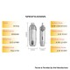 [Ships from Bonded Warehouse] Authentic SMOK Volle Pod System Kit - Silver, 1000mAh, 10ml, 0.6ohm