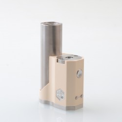 Rekavape 415 Stealth Rikimaru Style Ti DNA60C SBS Box Mod - Beige, Titanium + PPS, VW 1~60W, 1 x 18650, Evolv DNA60C Chipset