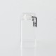Authentic Thunder Cloud X Monarchy iDot RBA Replacement Clear Tank Tube - Translucent, PCTG