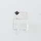 Authentic Thunder Cloud X Monarchy iDot RBA Replacement Clear Tank Tube - Translucent, PCTG