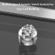 Authentic Ambition Mods Revorie MTL RTA Rebuildable Atomizer - Bronze, Air Pins 0.8, 1.0, 1.2mm, 2.0ml, 23mm Diameter